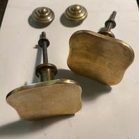 Pomelli rettangolari  ottone