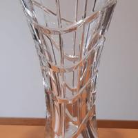 Vaso in cristallo di Boemia splendido alto 25 cm