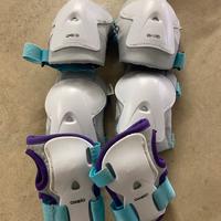 protezioni roller monopattino skate