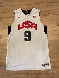 Canotta NBA team USA Dwyane Wade 2008, taglia L