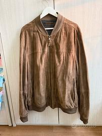 Giubbino in vera pelle XXL Mango