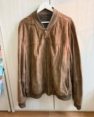 Giubbino in vera pelle XXL Mango