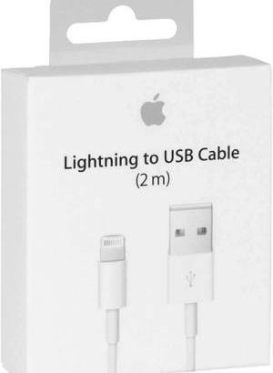 CAVO ORIGINALE APPLE USB-LIGHTNING MT2,00 NUOVO