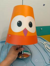 Lampada da Comodino Gufo Arancione – Leroy Merlin