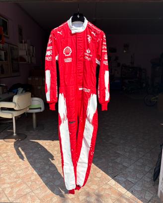 Tuta Ferrari F1 Las Vegas 2023 Charles Leclerc