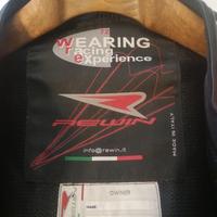 Tuta moto Rewin da uomo