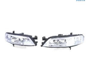 FARI PER OPEL VECTRA B 99-02 FONDO CROMATO