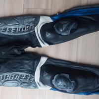 Tuta Pelle Dainese Haku Divisibile+Stivali+Guanti