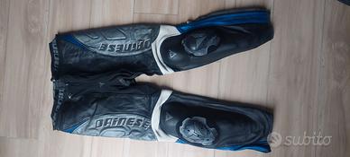 Tuta Pelle Dainese Haku Divisibile+Stivali+Guanti