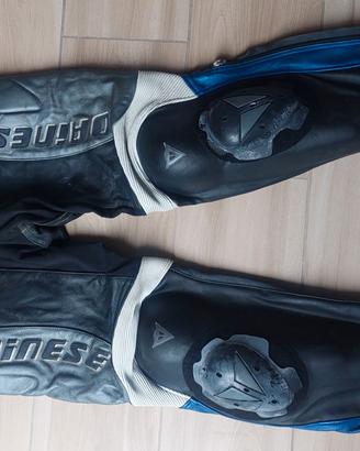 Tuta Pelle Dainese Haku Divisibile+Stivali+Guanti