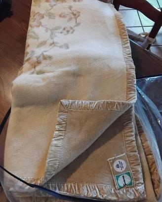 Coperta Matrimoniale SOMMA in Pura Lana Vergine