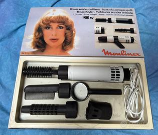 Moulinex Phon Spazzola Asciugacapelli  Vintage