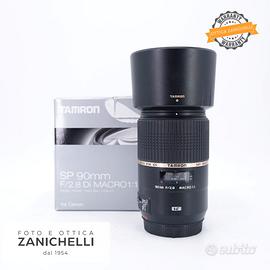 Tamron SP 90 f2.8 DI Macro Usato (Canon) (G381)