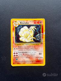 Carta Pokemon Ninetales Holo Italiano Poor Played