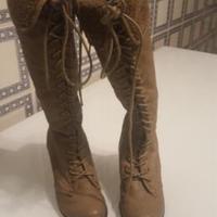 Stivali imbottiti in pelle