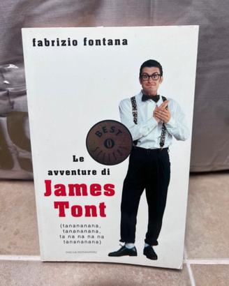 Libro fumetto le avventure di James Tont
