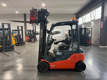 CARRELLO ELEVATORE MULETTO TOYOTA ELETTRICO 20 QUI