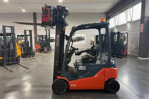 CARRELLO ELEVATORE MULETTO TOYOTA ELETTRICO 20 QUI