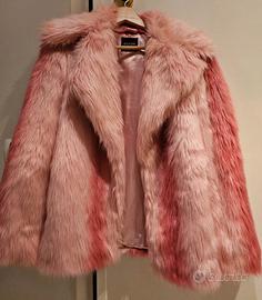 Pelliccia rosa Guess