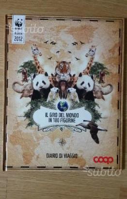 Album wwf il giro del mondo in 180 figurine coop