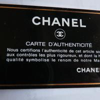 Chanel garanzia  originale