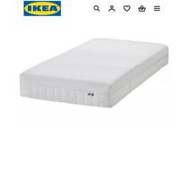 Matrimoniale ergonomico: 2x ÅNNELAND + Topper