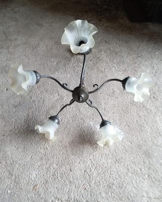 lampadario stile liberty