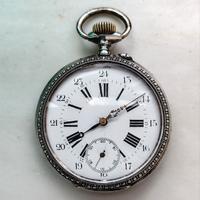Orologio da tasca Ancre signe droite 15 rubis