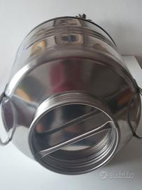 CONTENITORE ACCIAIO INOX PER OLIO