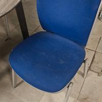 Sedia da ufficio blu