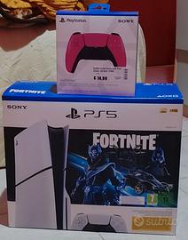 Ps5 slim disco 1t 2 manette + fifa25 + nba 25 + as