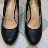 Scarpe da donna nere tacco n. 40