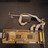 Controller HD FDD e Porte I/0 386-486 vintage