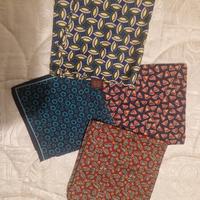 sciarpette vintage e fazzolettini da taschino 