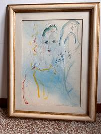 Dipinto a tecnica mista - acquerello