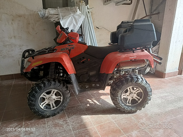 QUAD ARCTIC CAT 650cc 4X4 bloccaggio differenziale