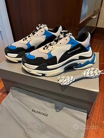 Balenciaga Triple S Black/Blue (come nuove)