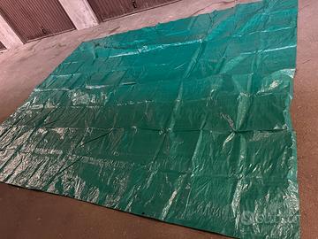 2 teli occhiellati in poliestere