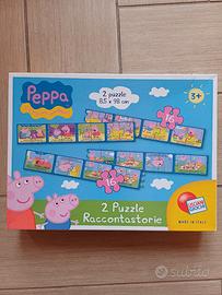Lisciani puzzle doppio raccontastoria Peppa Pig 3+