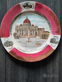 Piatto decorativo Roma - San Pietro Ø 25 cm