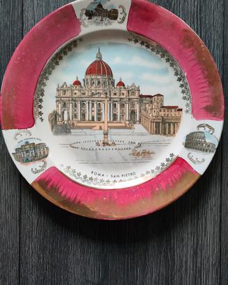 Piatto decorativo Roma - San Pietro Ø 25 cm