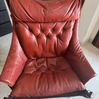 Poltrona frau in pelle