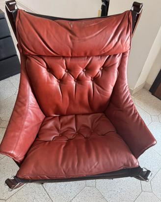 Poltrona frau in pelle