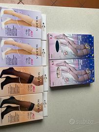 4 gambaletti e due calze da notte