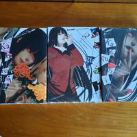 Manga Kakegurui. Volumi 1,2 3