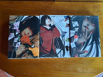 Manga Kakegurui. Volumi 1,2 3