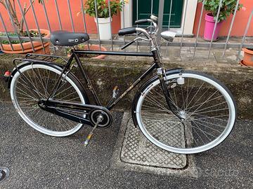 Bici uomo nera freni a bacchetta perfetta
