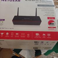 NETGEAR AC750 WIFI DSL Modem Router