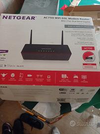 NETGEAR AC750 WIFI DSL Modem Router