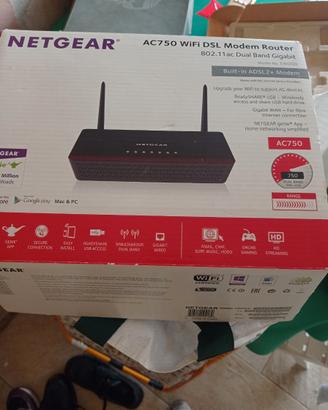NETGEAR AC750 WIFI DSL Modem Router